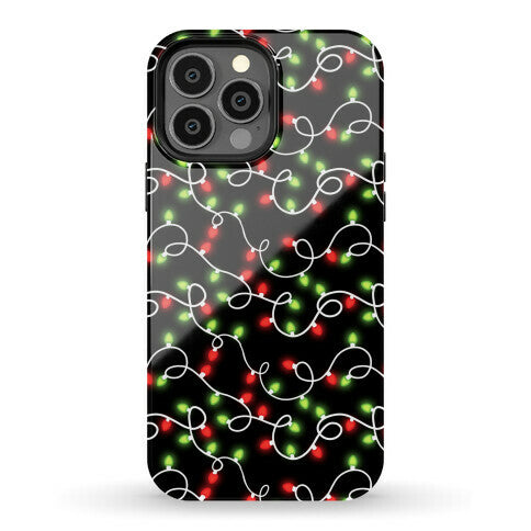 Christmas Lights Pattern Phone Case
